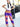 colorful ethnic dashiki print yoga cotton harem pants with a smocked waist and elastic ankle cuffs