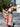 multicolored, floral halter neck silk sari dress with a sharkbite hem