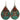 Bohemian Gypsy Vintage Tibetan Silver Yoga Coral & Turquoise Dangling Hook Earrings #24