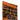 Vintage Hand Woven Soft Cotton  Black with Orange Zari Border 5 1/2yd Fabric Saree Sari