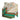 Vintage Hand Woven Cotton Silk With Cream & Green Zari Border 5 1/2yd Fabric Kalamkari Saree Sari