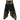 Black & Gold Shimmering Printed Gauze Bohemian Harem Gypsy Pants