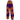 colorful ethnic dashiki print yoga cotton harem pants with a smocked waist and elastic ankle cuffs