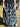 Sequin Peacock Print Crinkled Gypsy Skirt