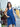 Women's Double Layer Gauze Cotton Loose Fit Boho Tank Dress