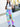 Boho Hippie Tie Dye Rainbow Colors Yoga Festival Unisex Harem Pants Trousers with Pockets - Ambali Fashion