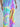 Boho Hippie Tie Dye Rainbow Colors Yoga Festival Unisex Harem Pants Trousers with Pockets - Ambali Fashion