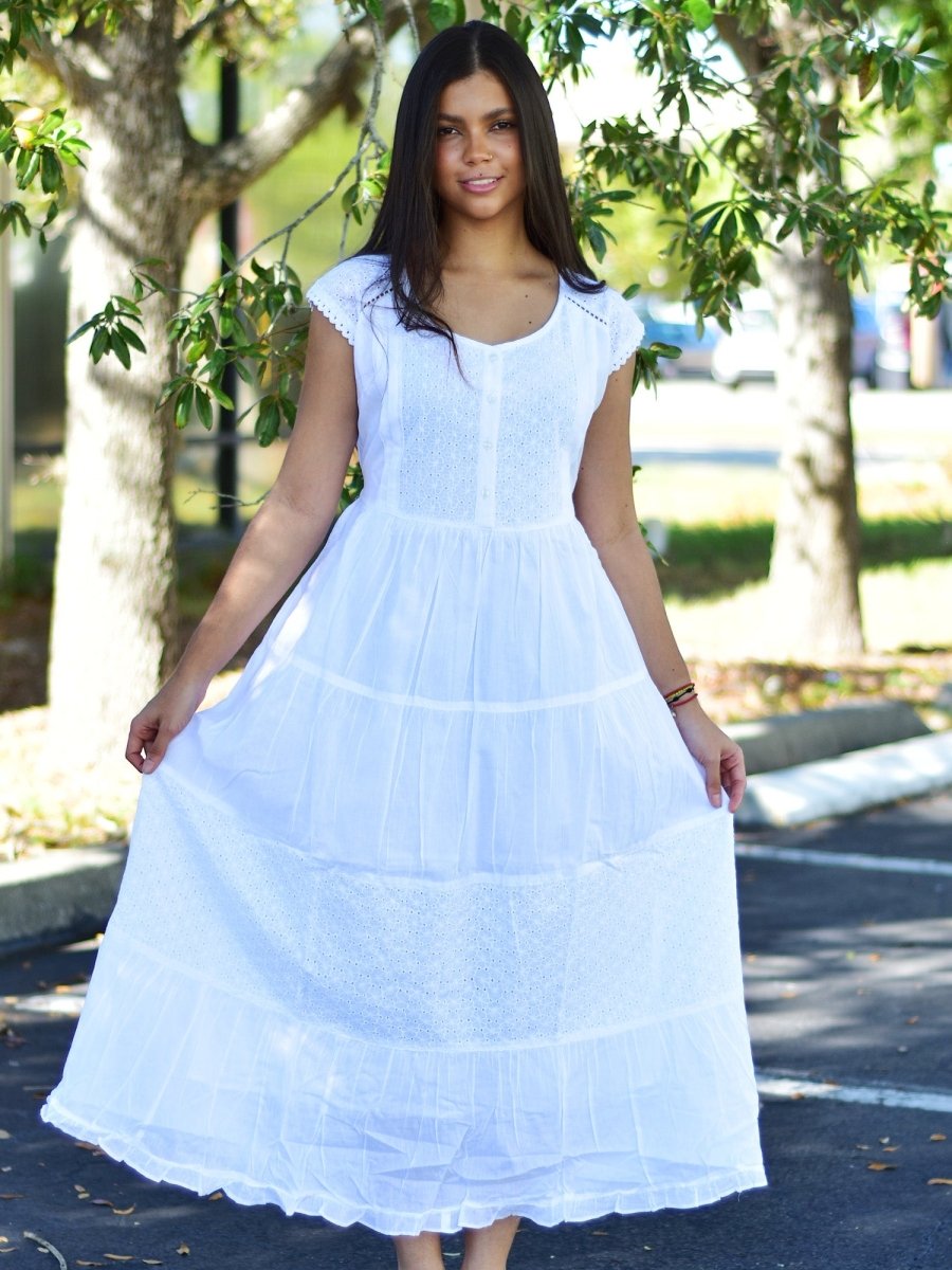 Cotton Gauze White Cotton Boho Maxi Dress Ruffle Maxi Dress, Long Flowy Beach Cotton Dress, Beach Cotton Gauze White Cotton Boho Maxi Dress Ruffle Maxi Dress, Long Flowy Beach Cotton Dress, Beach