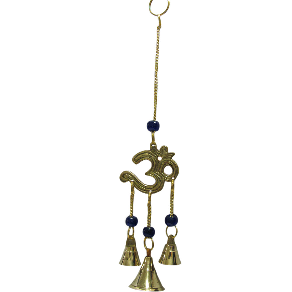 Spiritual Meditation Brass Bell Indian String Garland Wind Chime With Om  And Ganesha Symbol at Rs 110/piece, पितल की विंड चाइम्स in Hyderabad