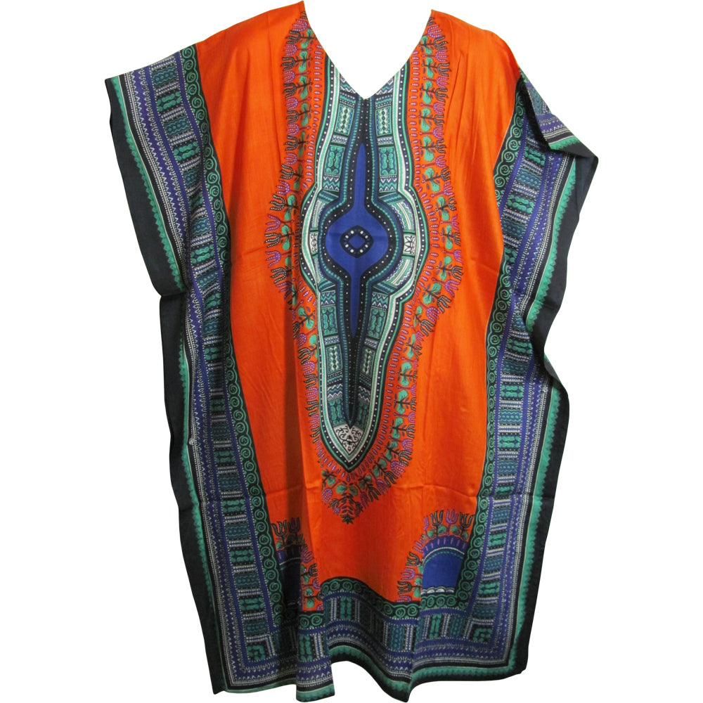 Men's Bohemian Ethnic Print African Dashiki Caftan Kaftan