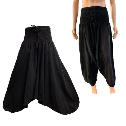 Men's Aladdin Alibaba Organic Cotton Gypsy Hippie Yoga Harem Pants