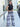 Women's White & Black Ethnic Elephant Print Cotton Wide Leg Casual Palazzo Pants