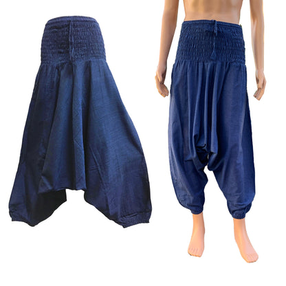 Men's Aladdin Alibaba Organic Cotton Gypsy Hippie Yoga Harem Pants