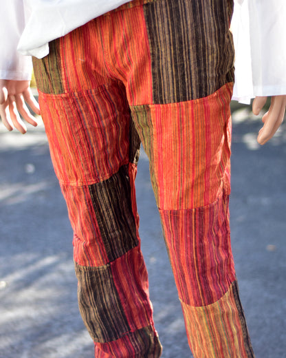 Men's Bohemian Vintage Hippie Alibaba Yoga Patchwork Harem Pants