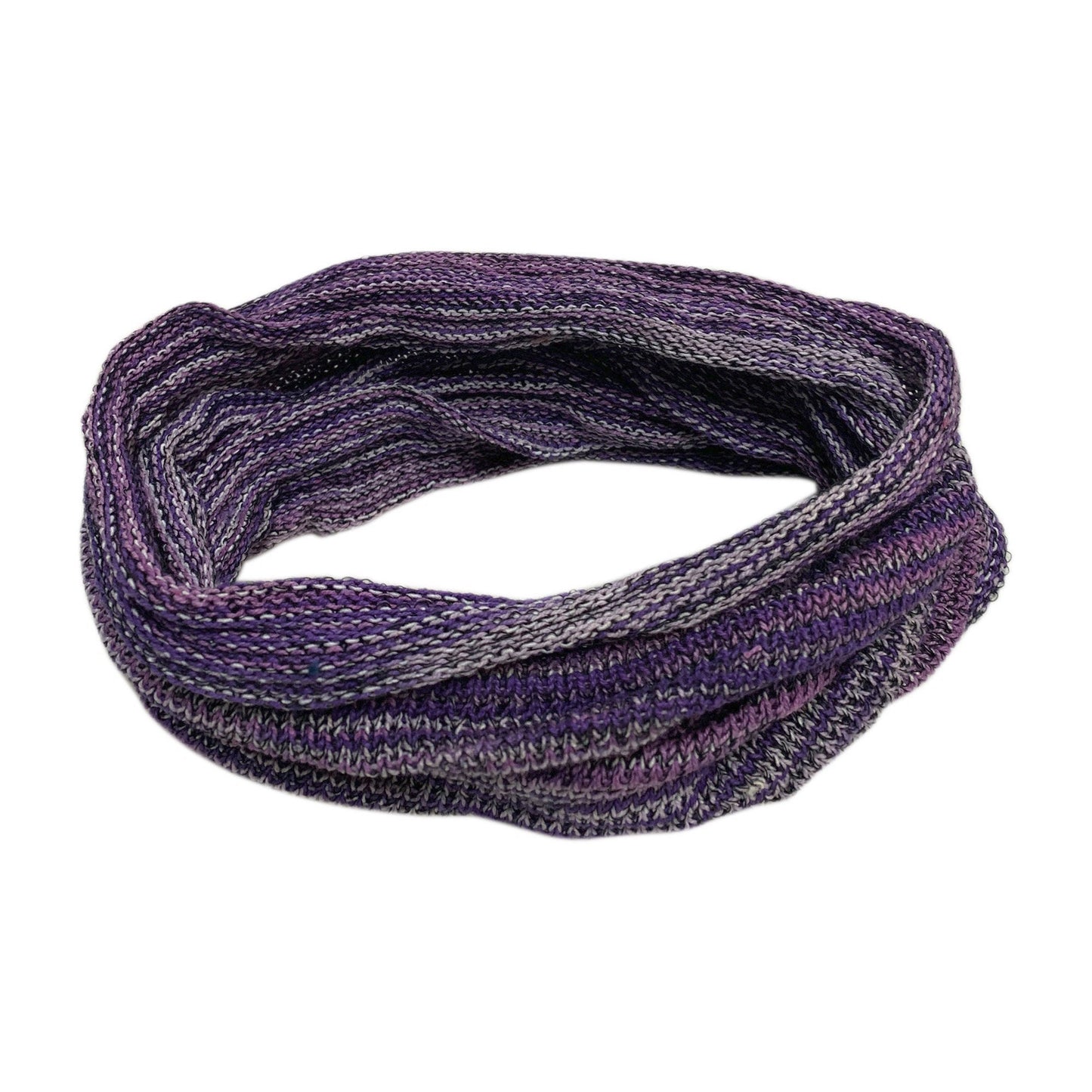 Yoga Unisex Bohemian Striped Stretchy Cotton Hippie Woven Headband Bandana (8" x 15") ethically made fair trade Wide Headband Neck Gaiter