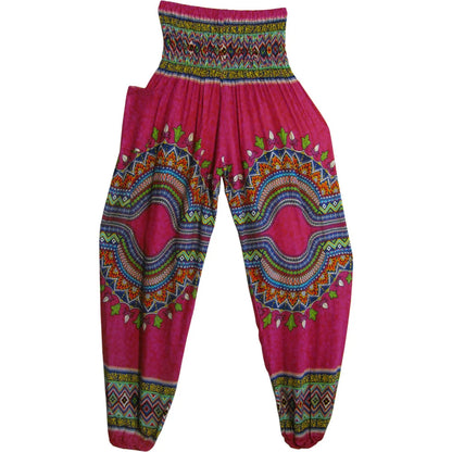 Indian Bohemian Gypsy Ethnic Dashiki Print Yoga Cotton Harem Pants