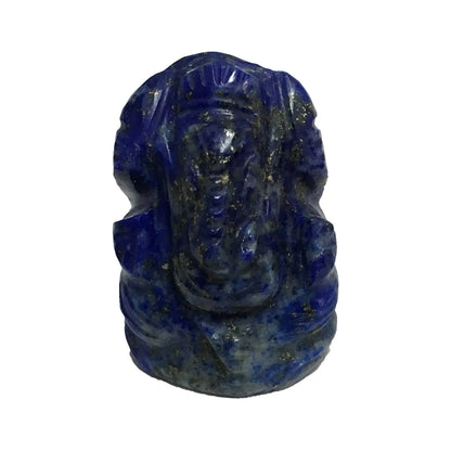 Ganesh Elephant Hindu God New Beginning Protection Remove Obstacle Lapis Lazuli Ganesha