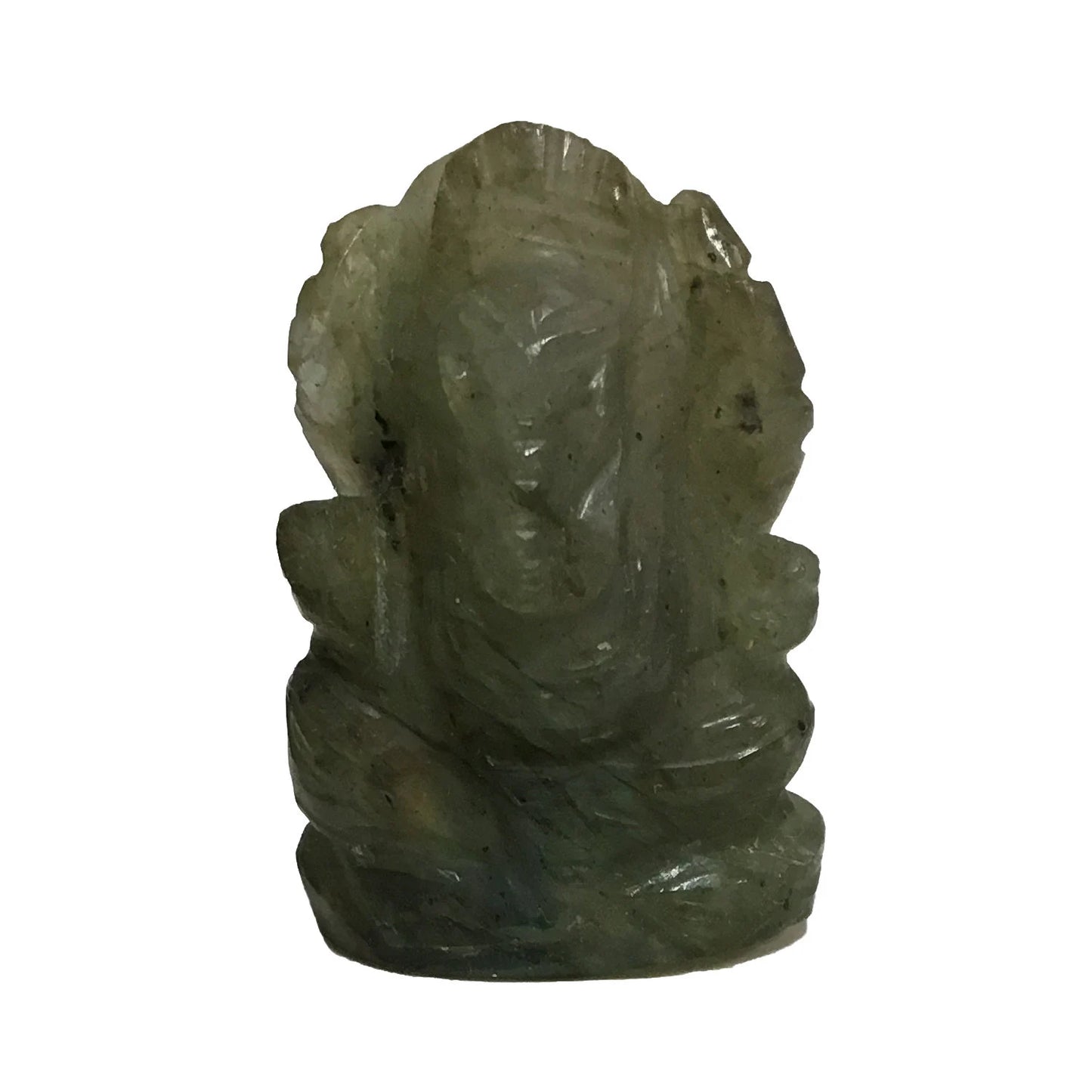 Ganesh Elephant Hindu God New Beginning Protection Remove Obstacle Labradorite Ganesha