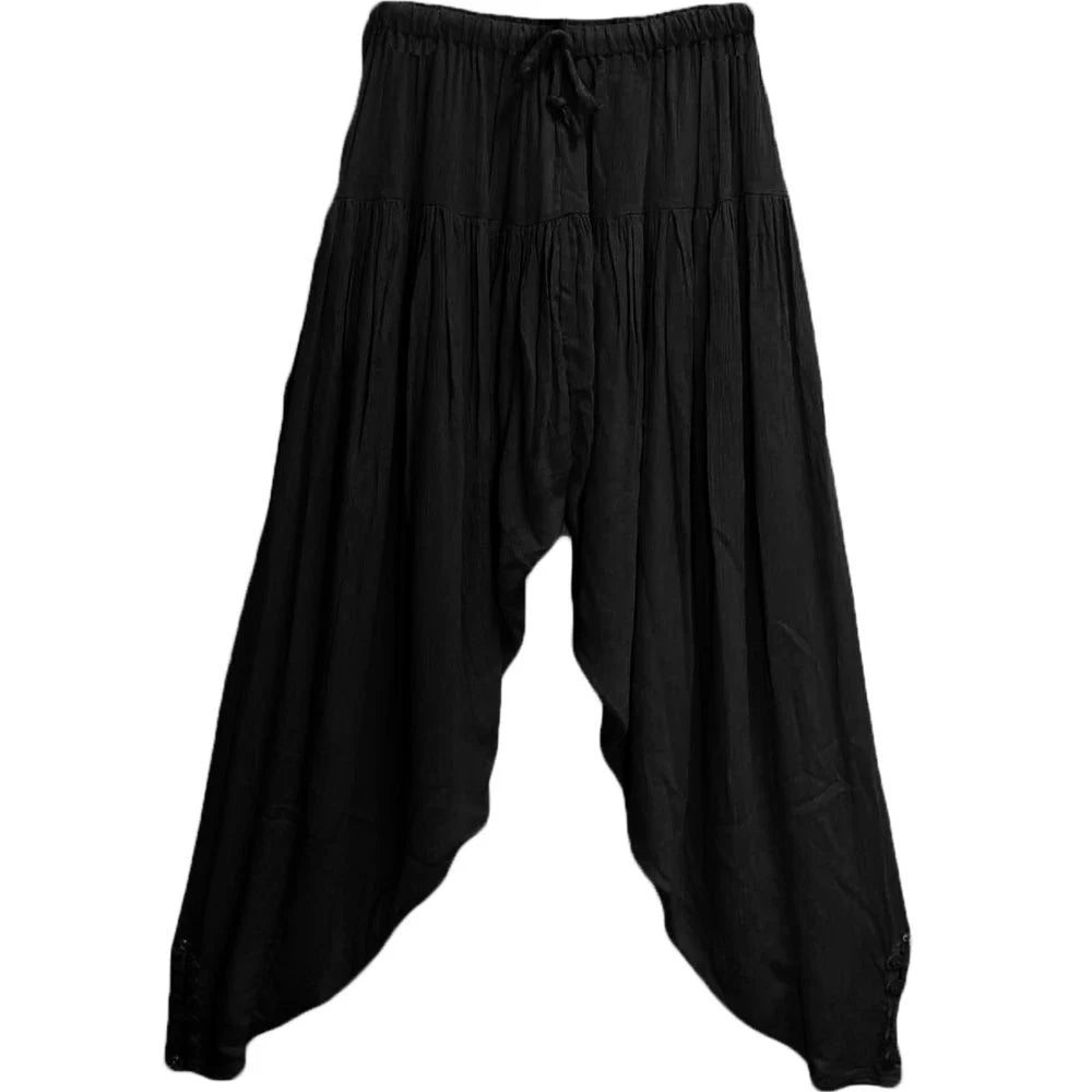 Indian Boho Ethnic Alibaba Hippie Unisex Baggie Yoga Gauze Harem Pants