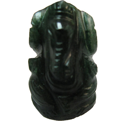 Ganesh Elephant Hindu God New Beginning Protection Remove Obstacle Green Aventurine Ganesha