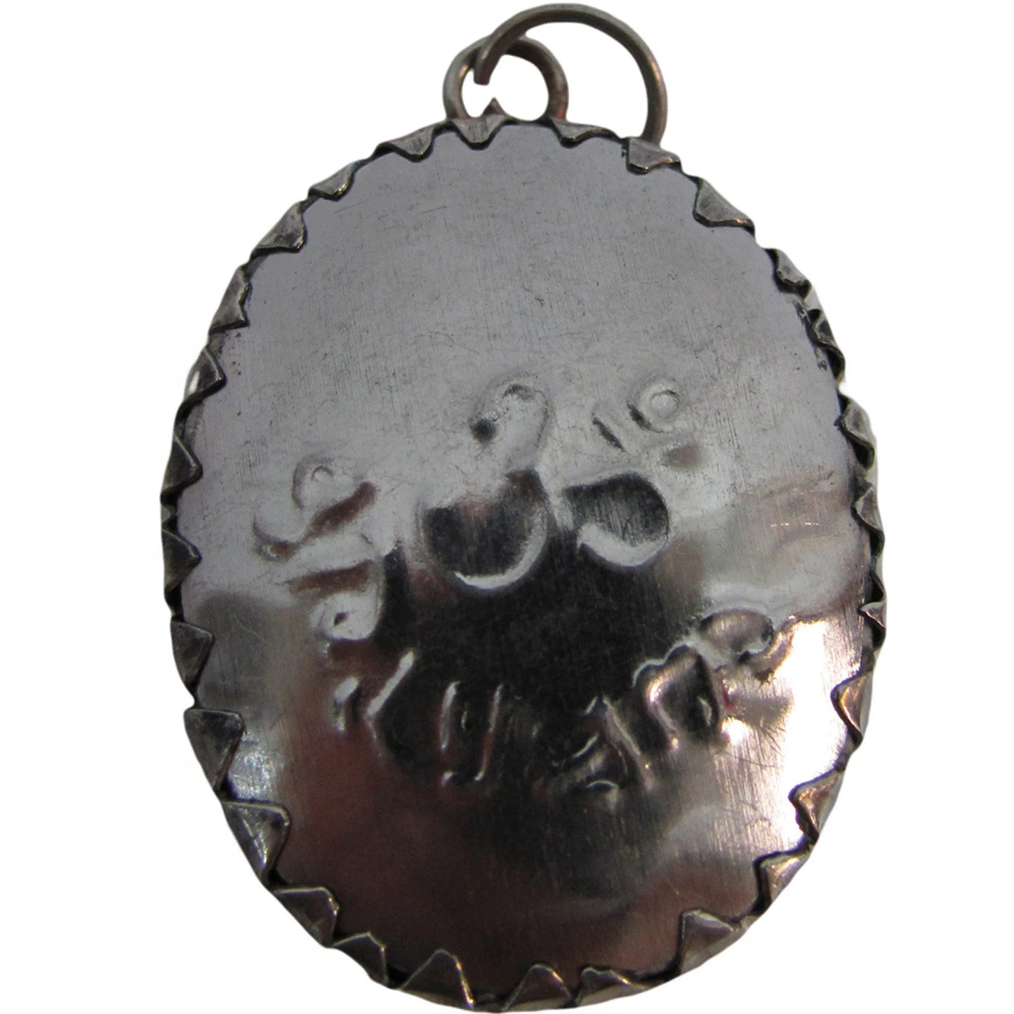 Removal of Obstacles Ganesh Om Reversible Pendant