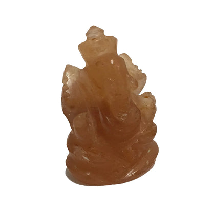 Ganesh Elephant Hindu God New Beginning Protection Remove Obstacle Red Aventurine Ganesha