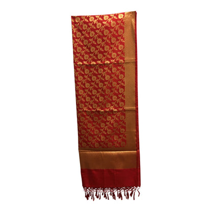 Shimmering Indian Ethnic Silk Saree Evening Pashmina Shawl Scarf Wrap