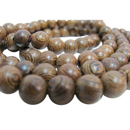 Handmade Buddha's Fingerprint Bodhi Seed Meditation Yoga 108 Beads Mala Prayer Beads