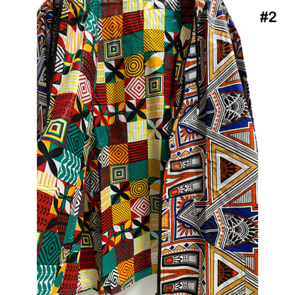 Bohemian Unisex African Ethnic Print Reversible Hoodie Jacket Mens Cotton Festival Womens Plus Size Jacket Shirt With Pockets