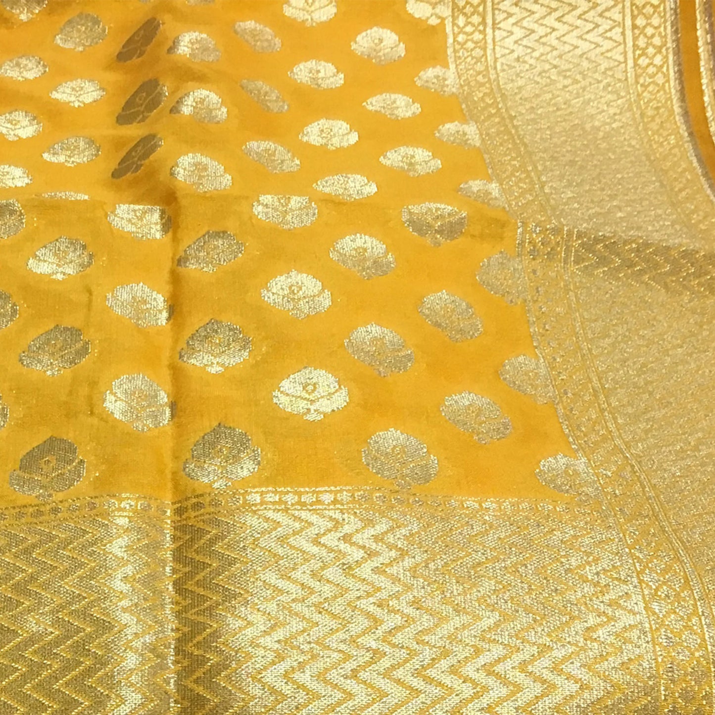 Shimmering Indian Ethnic Silk Saree Evening Pashmina Shawl Scarf Wrap