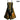 African Dashiki Smocked Bodice Spaghetti Strap Mid - Length Dress - Ambali Fashion