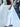 Bohemian Women's Cotton Eyelet Embroidery Wide Leg White Palazzo Pants - Ambali Fashion