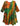 Boho Women's Loose Fit Tie - Dye Spandex Tunic Mini Dress - Ambali Fashion