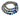 Evil Eye Bead 8mm White Metal Blue Stretch Necklace Bracelet - Ambali Fashion
