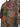 Men's Mandarin Collar Vintage Recycled Patchwork Bohemian Long Sleeve Shirt - Ambali Fashion