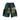 Men's Bohemian Ethnic Print Patchwork Stonewashed Cotton Cargo Shorts Unisex Rustic Shorts