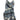 Woven Fringed Soft Blue and White Striped Scarf Shawl Stole JK13