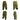 Unisex Zippered Pocket Solid Color Cargo Pants Mens Loose Fit Womens Casual Cargo Capri Pants Trousers Handcrafted Travel Baggy Trousers - Ambali Fashion