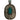 Yoga Trendz Handmade Vintage Tribal Silver - Tone Large Buddha Pendant (Oval) - Ambali Fashion