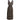 Ethnic Tribal Print Smocked Waist A-Line Zippered V-Neckline Sleeveless Long Dress - Ambali Fashion Dresses 