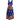 Hawaiian Bohemian Sleeveless V-Neck Wrap Long Floral Sundress TH HULA B - Ambali Fashion Dresses 