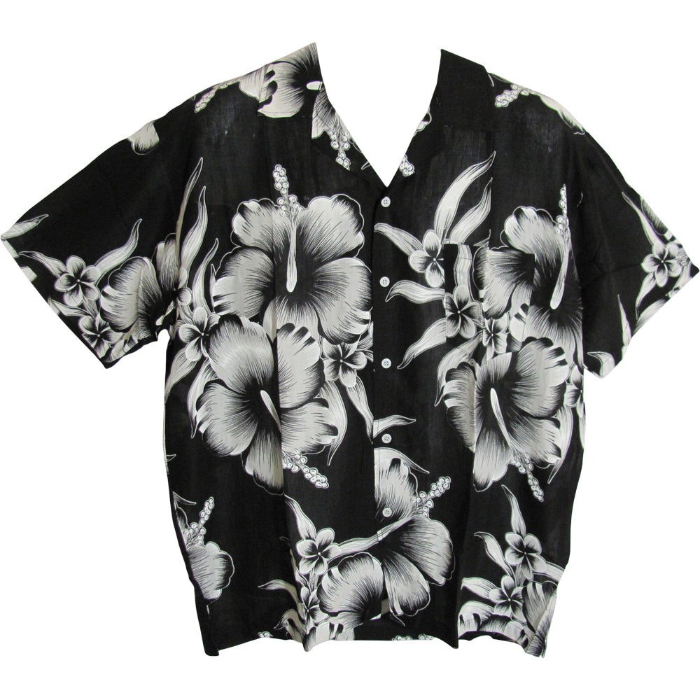 Men's Short Sleeve Palm Tree Exotic Soft Floral Hawaiian Shirt - Ambali Fashion Men's Shirts 