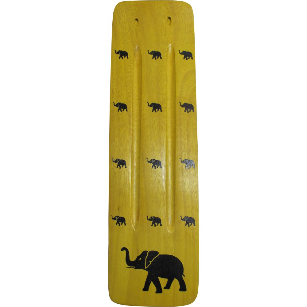 Aromatherapy Wood Elephant Incense Stick Holder, Burner, & Ash Catcher - Ambali Fashion Incense accessory, aroma, aromatherapy, bohemian, boho, classic, eastern, ethnic, gypsy, hippie, incens