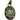 Yoga Meditation Hindu Turquoise Coral Inlay Brass Om Necklace Pendant w/ Pouch - Ambali Fashion Pendants accessory, bohemian, boho, ethnic, gypsy, hippie, indian, new age, pendant, sixties, t