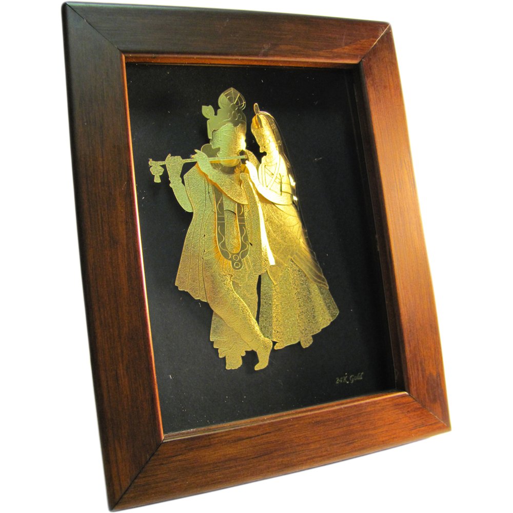 Hindu God 24k Gold Foil Picture Frame – Ambali Fashion