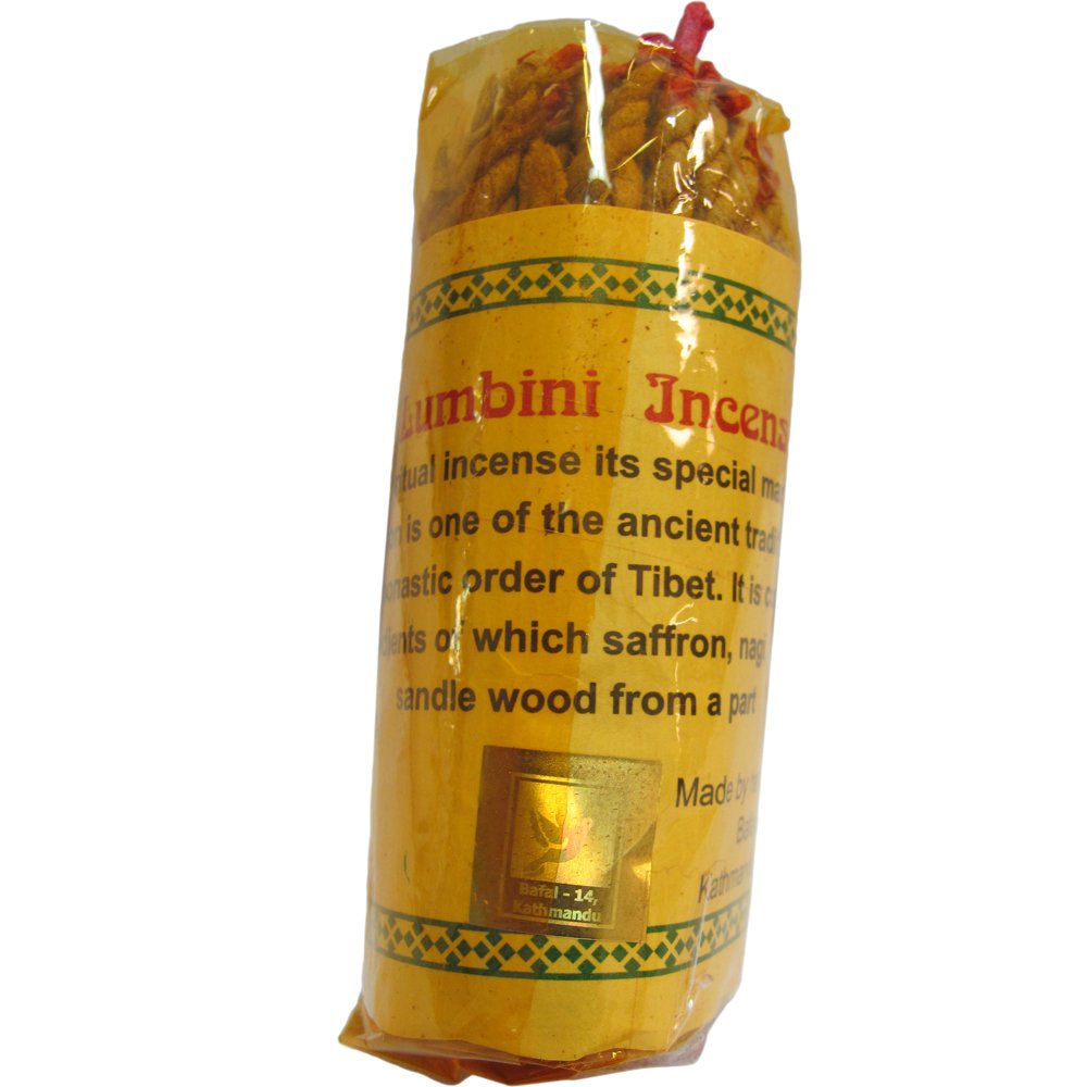 Tibetan Lumbini Traditional Rope Zimbu Ritual Incense (45 Sticks) - Ambali Fashion Incense aroma, aromatherapy, bohemian, eastern, hippie, incense, indian, meditation, natural, new age, sixti