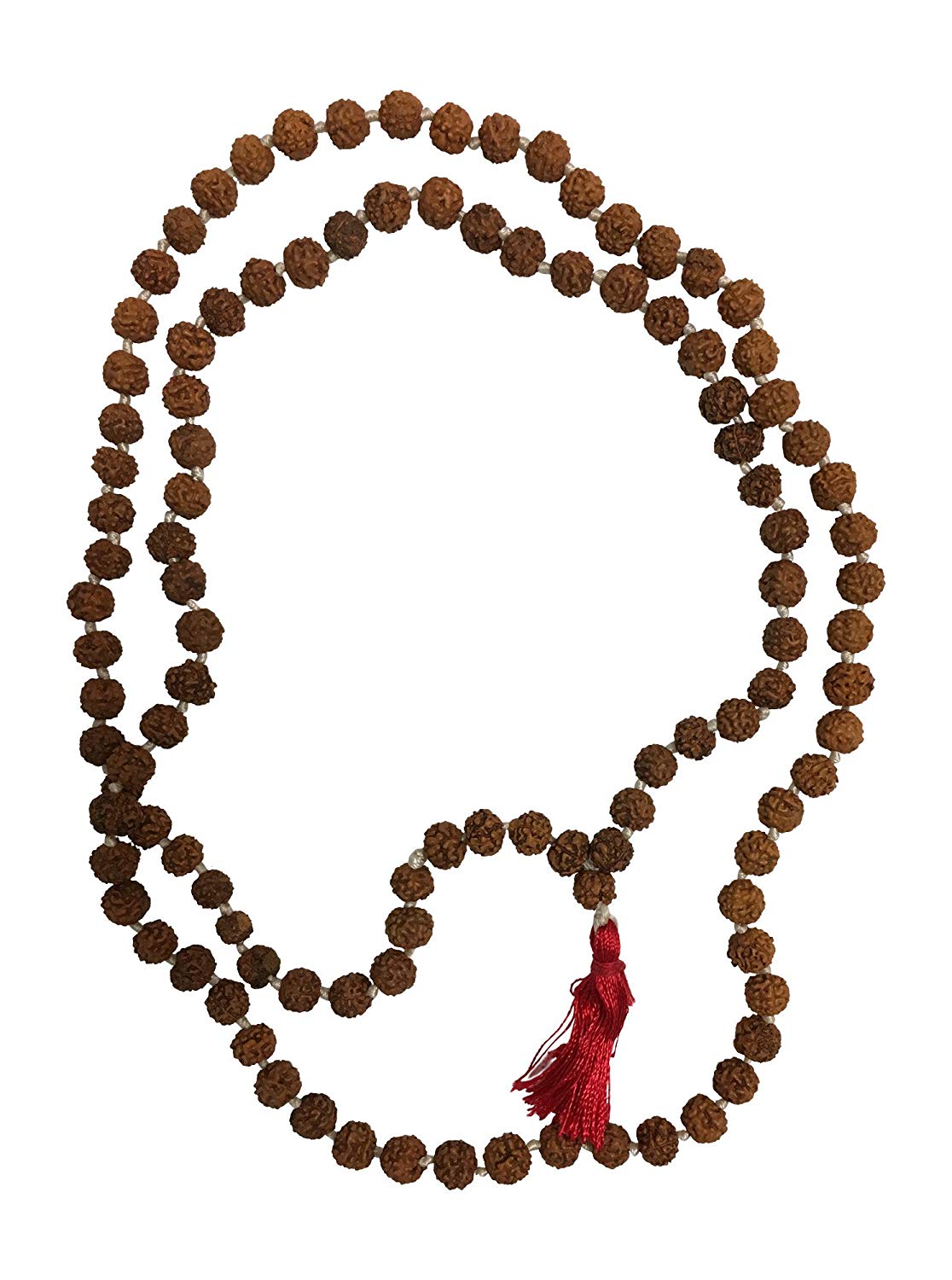 Om Namah Shivay Rudraksha 108ct 6mm Tibetan Prayer Beads Mala Rosary - Ambali Fashion Necklaces accessory, bohemian, boho, ethnic, gypsy, hippie, indian, meditation, necklace, new age, rosary
