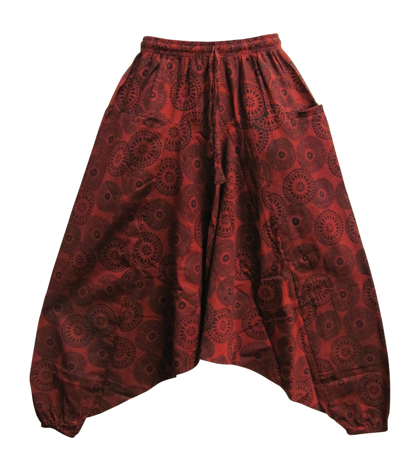Men's Vintage Mandala Print Aladdin Alibaba Yoga Harem Pants Aashish - Ambali Fashion Unisex Pants 