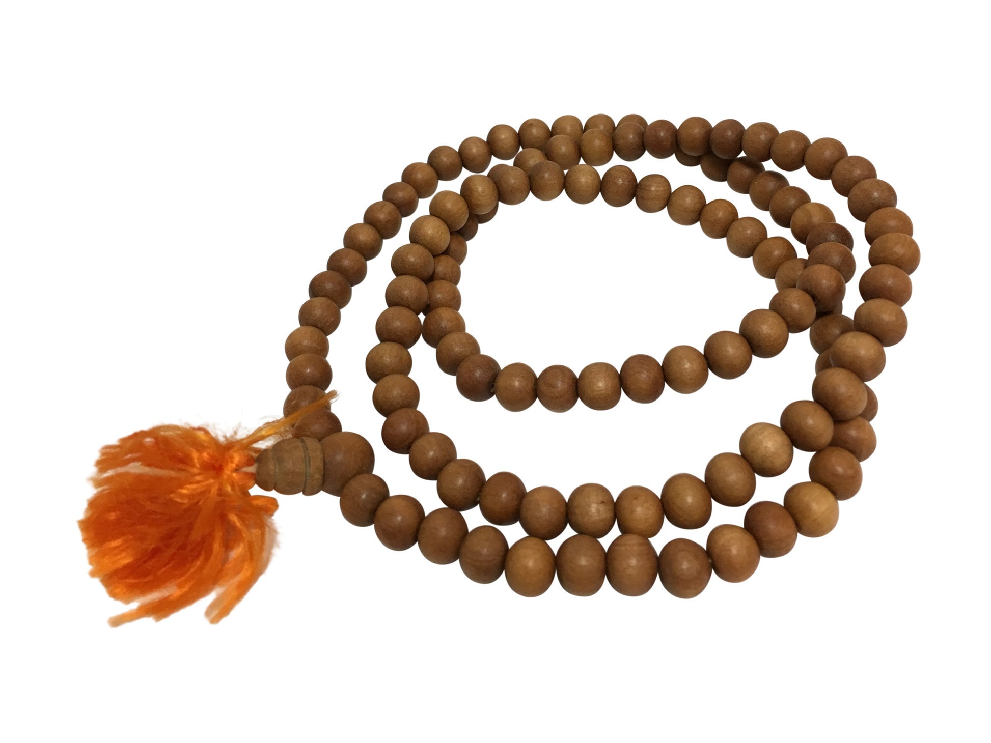 Handmade Genuine Sandalwood Yoga Meditation Prayer Mala Bead