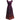 Smocked Short-Sleeve Cotton Long Maxi Peacock Print Dress THNONA5 - Ambali Fashion Dresses 